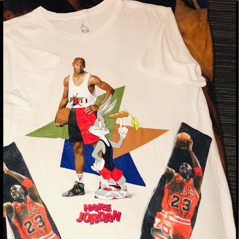 Jordan vintage hare shirt from 90s + socks